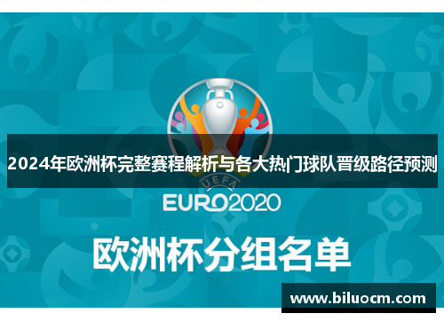 2024年欧洲杯完整赛程解析与各大热门球队晋级路径预测